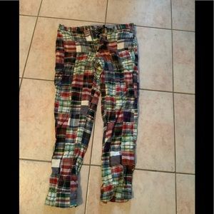 J. Crew plaid pants